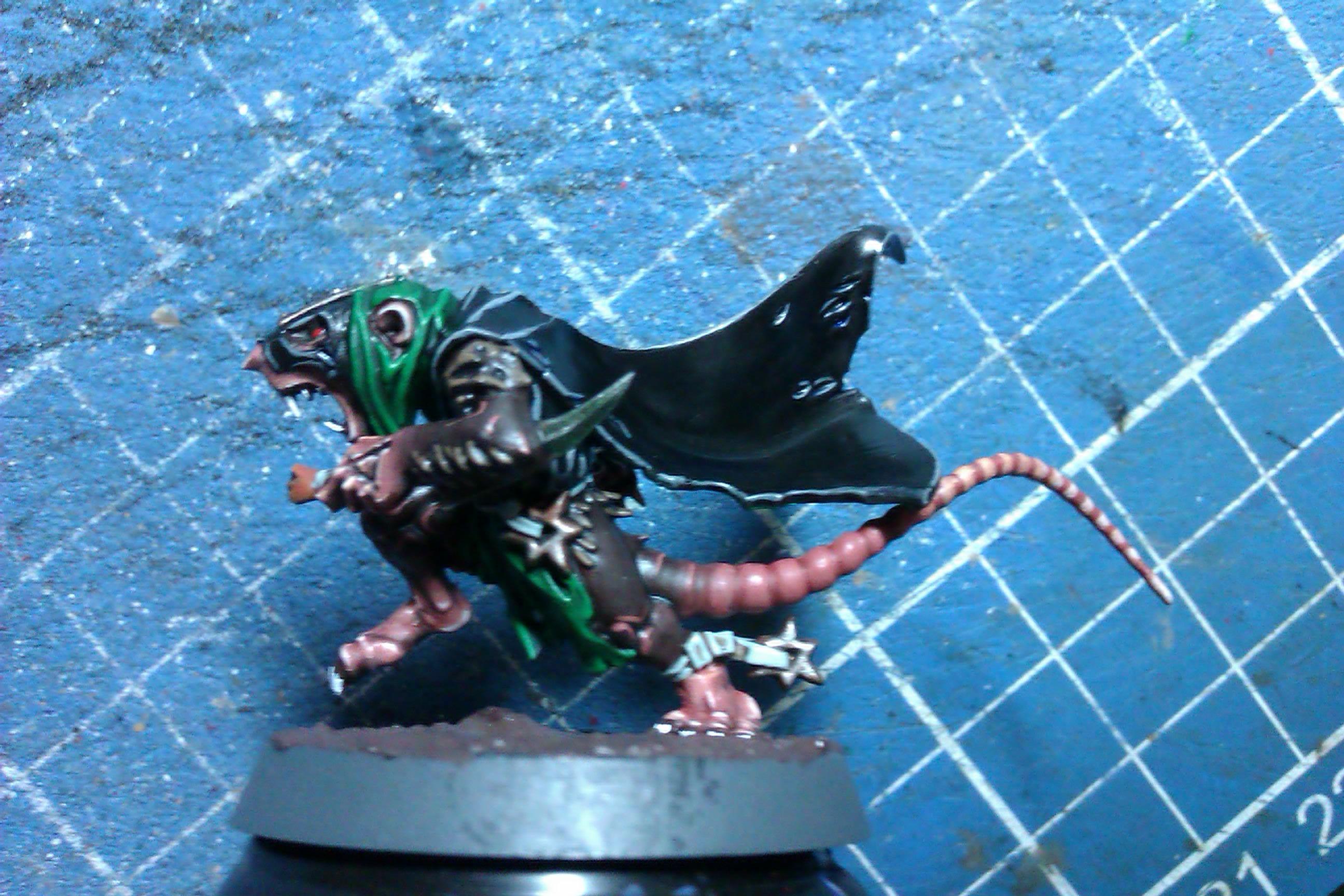 Blood Bowl, Skaven, Gutter Runner w.i.p 2 Gutter Runner w.i.p 2